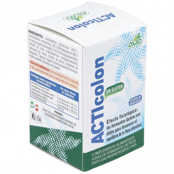 Acticolon 400 Mg 30 Capsulas Avd