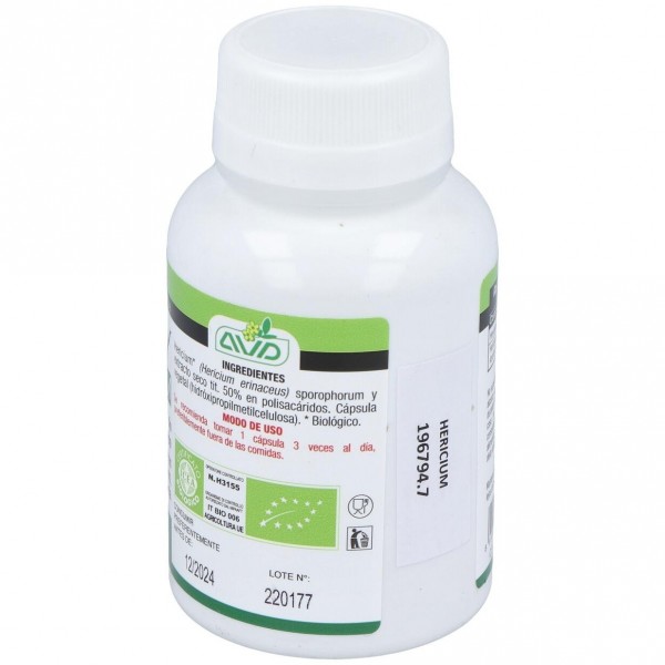 Micoteraphy Hericium 595 Mg 90 Capsulas Avd