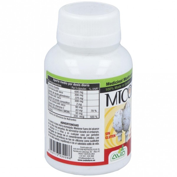 Micoteraphy Glico 545 Mg 90 Capsulas Avd