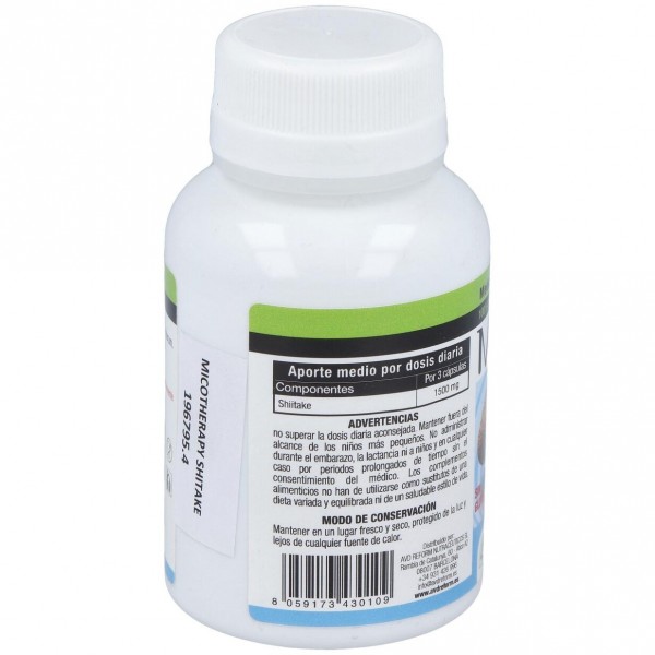 Micoteraphy Shitake 595 Mg 90 Capsulas Avd
