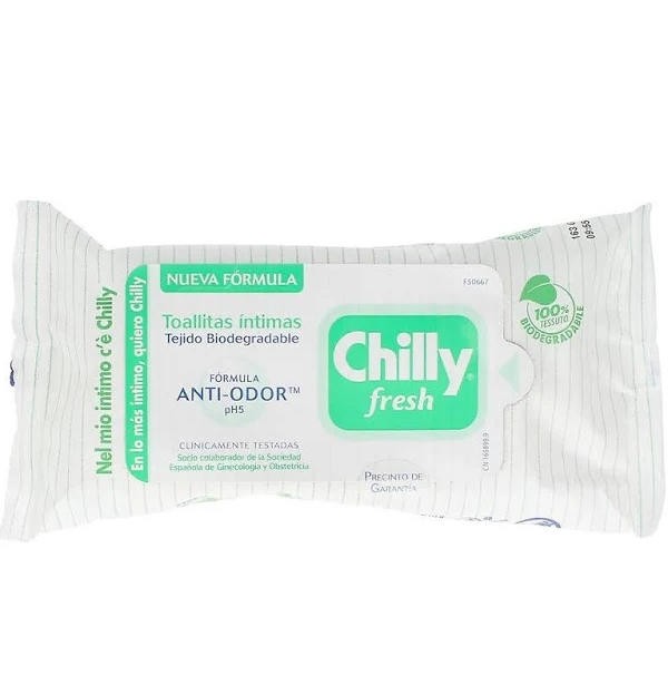 Chilly Gel Pocket, 12 Toallitas. - Chilly