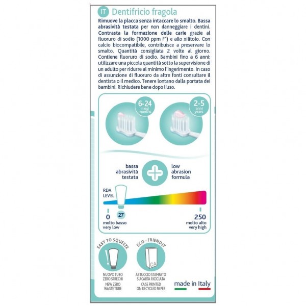 Chicco Natural Sensation Pasta Dentífrica Con Flúor, 50 Ml