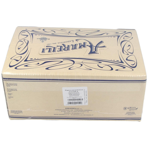 Spezzatina Torcitos Regaliz Bolsa Expo 10X100Gr.