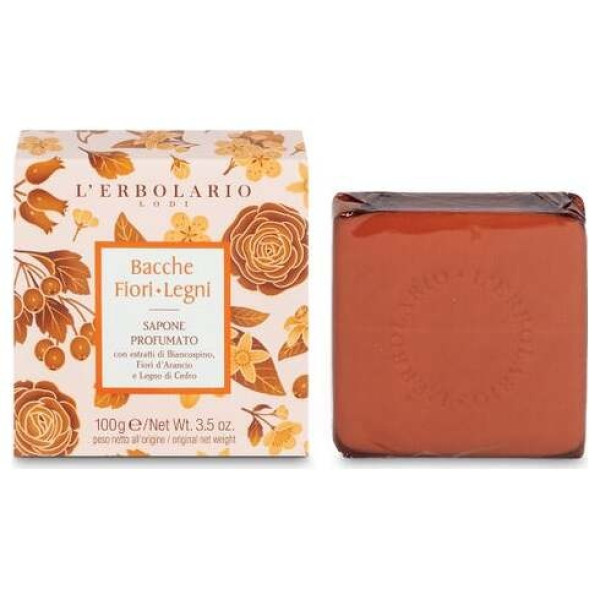 L'Erbolario Bayas Flores Jabon Perfumado 100G