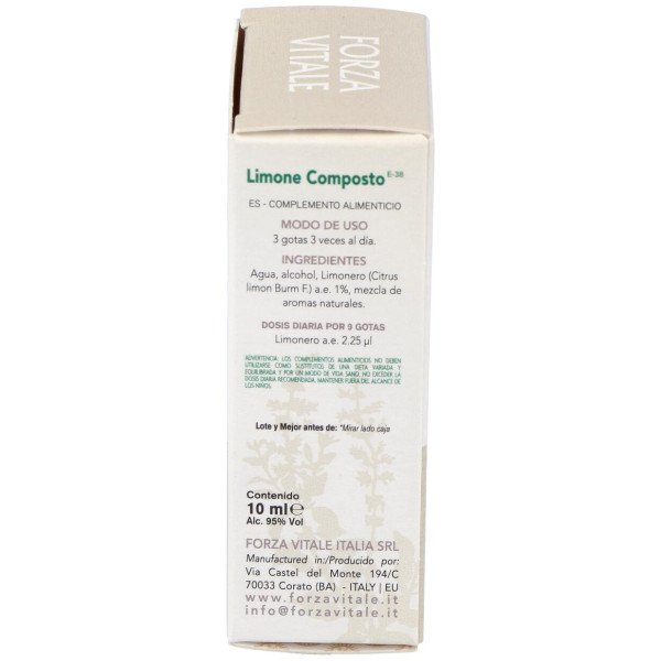 Limone Composto (Hierro) Metal Espagirico 10Ml.