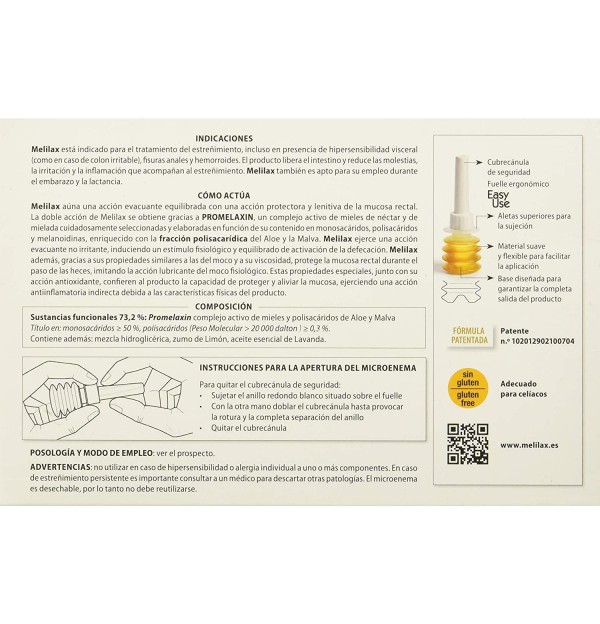 Melilax Microenemas (6 Unidades 10 G)