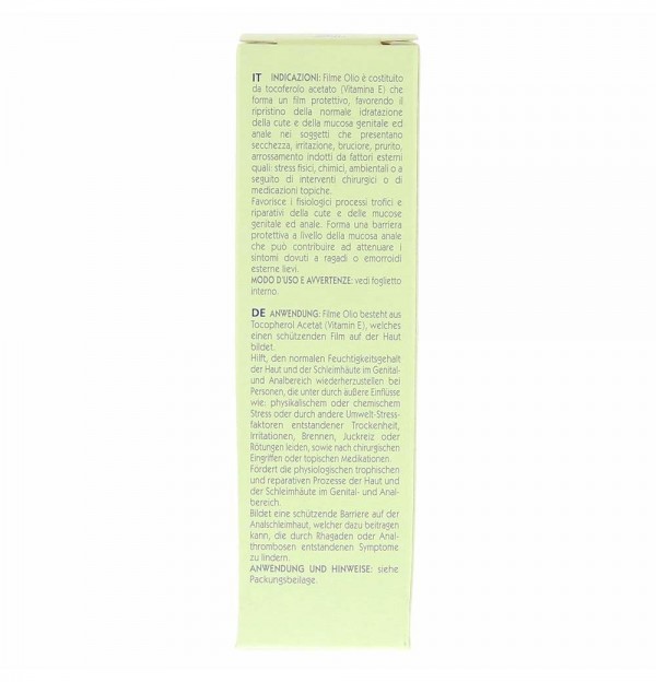 Filme Olio Hidratante Y Protector Piel Y Mucosas (1 Envase 30 Ml)