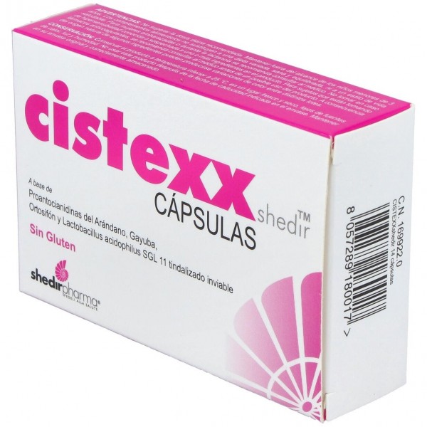 Cistexx Complemento Alimenticio 14 Cápsulas