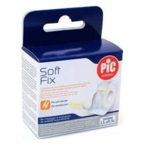 Esparadrapo Pic Tnt Soft-Fix 2,5Cmx9,14M