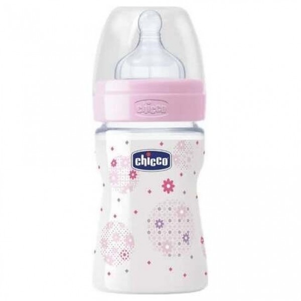 Chicco Biberon Wp Pp Rosa 150 Silicona Flujo Normal