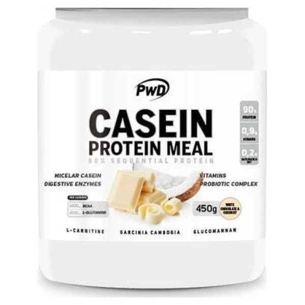 Pwd Casein Protein Meal Chocolate Blanco Y Coco 450G