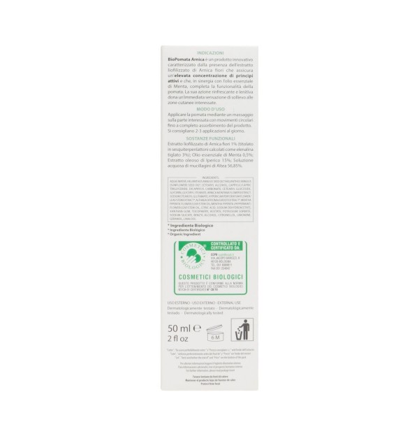 Biopomata De Arnica, Crema 50 ml. - Aboca