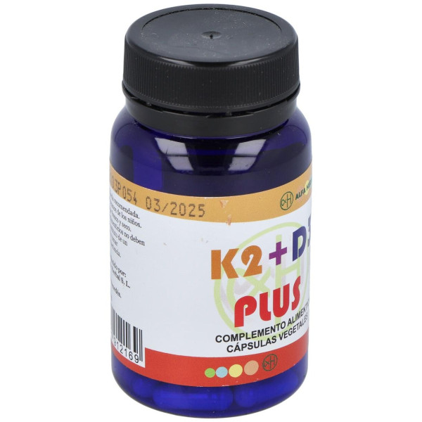 K2+D3 Plus 60Vcap. Vegan