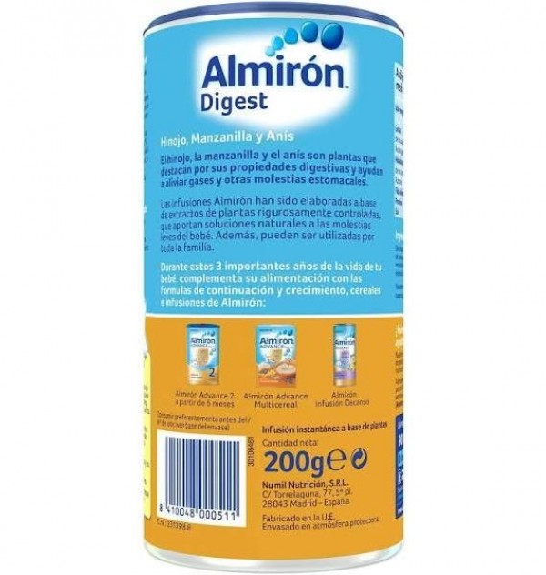 Almiron Infusion Digest (1 Envase 200 G)