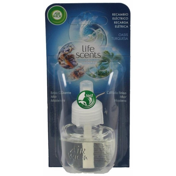 Air-Wick Ambientador Electrico Recambio Oasis Turquesa 17 Ml