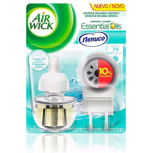 Air-Wick Ambientador Electrico Completo Nenuco 19 Ml