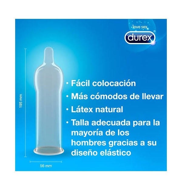 Durex Natural Plus - Preservativos (12 Preservativos 2 Cajas)