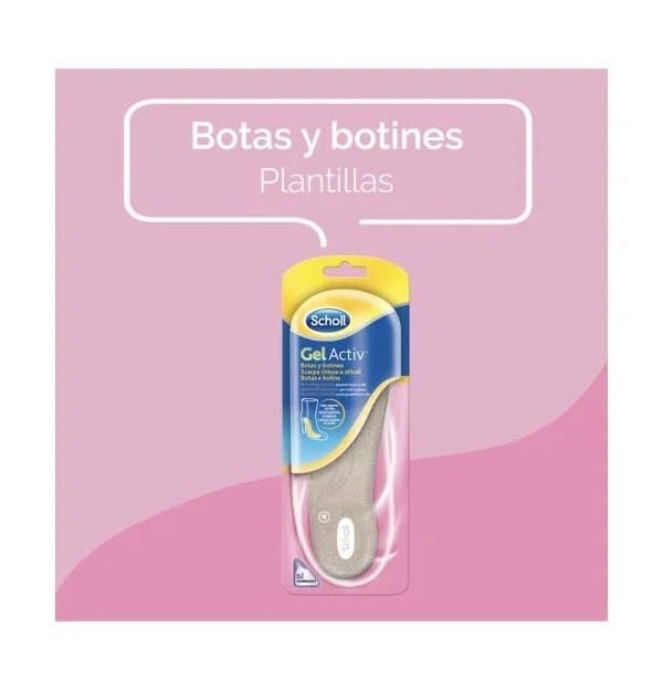 Plantillas - Scholl Gel Activ  Botas Y Botines (1 Par)
