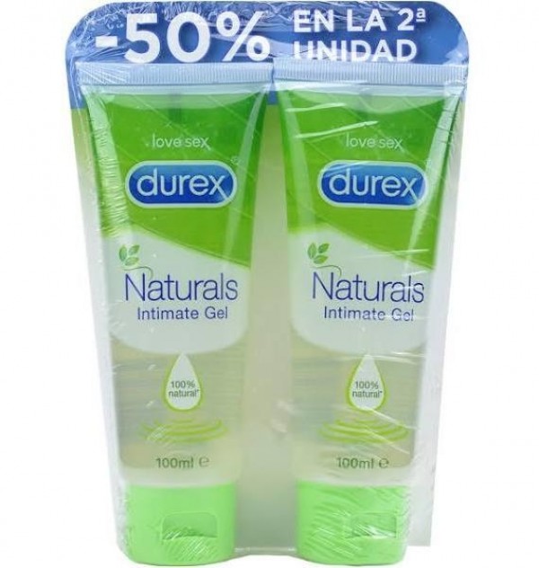 Durex Naturals Intimate Gel (2 U X 100 Ml)