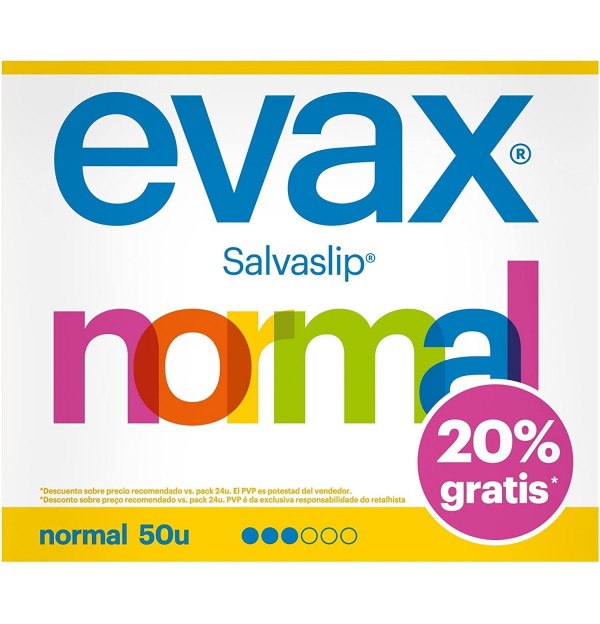 Protectores Evax - Protege Slip (Normal 50 Protege-Slip)