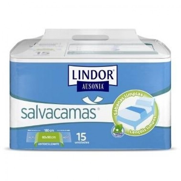 Ausonia® Lindor® Salvacamas 60Cmx180Cm 15Uds