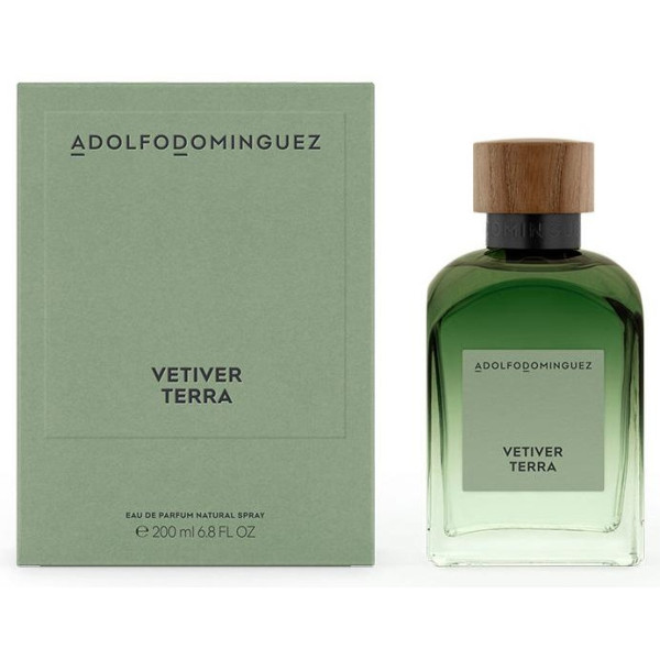 Adolfo Dominguez Vetiver Terra Eau De Parfum 200Ml
