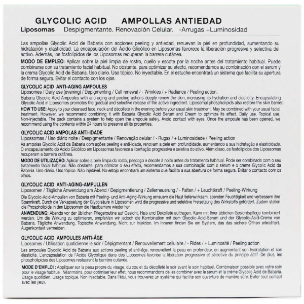 Glycolic Acid Renovación Celular Ampollas 5 X 2 Ml