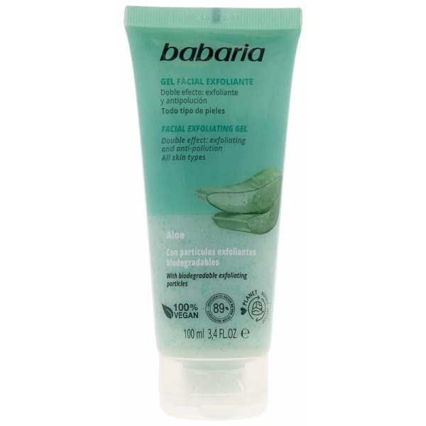 Babaria Gel Exfoliante Aloe Vera Todo Tipo De Piel 150Ml