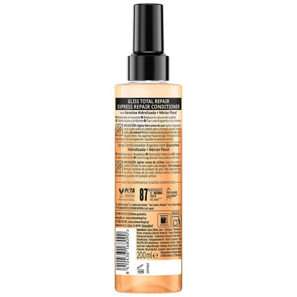 Gliss Total Repair Acondicionador Spray 200 Ml