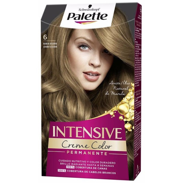 Schwarzkopf Palette Intensive Nº6 Rubio Oscuro 1Ud