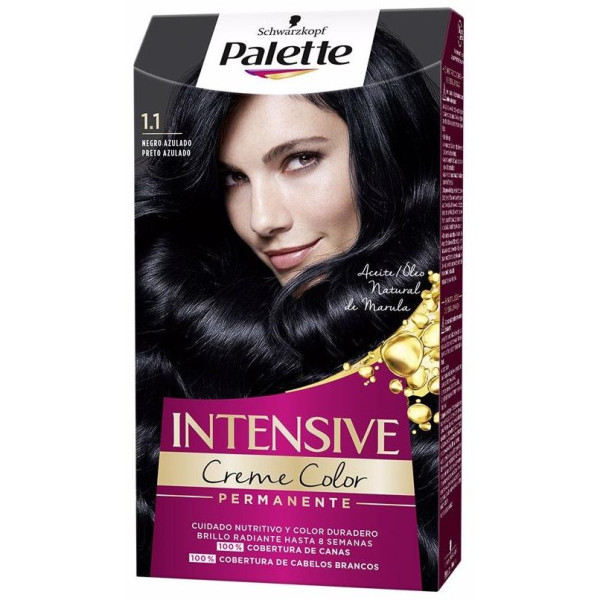 Schwarzkopf Palette Intensive Tinte 1.1 Negro Azulado 1Ud