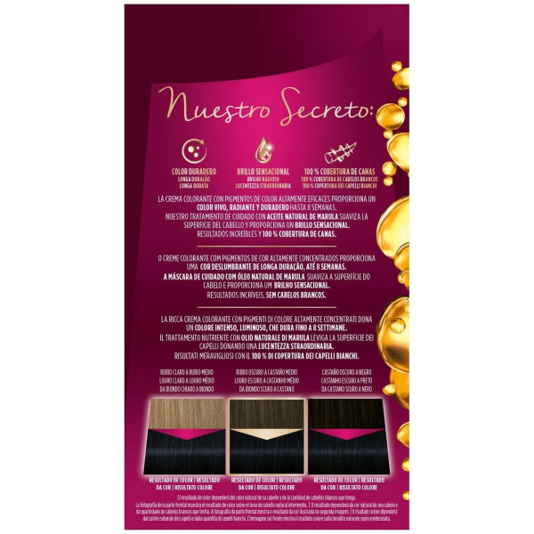 Schwarzkopf Palette Intensive Tinte 1.1 Negro Azulado 1Ud