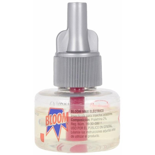 Bloom Max Moscas Y Mosquitos Rec.Eléctrico Líquido 45 Noches 18 Ml