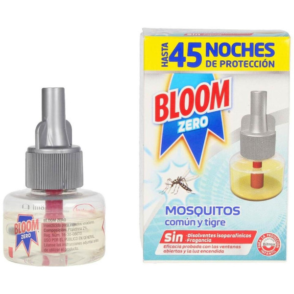 Bloom Bloom Zero Mosquitos Recambio Elctrico Lquido 45 Noches