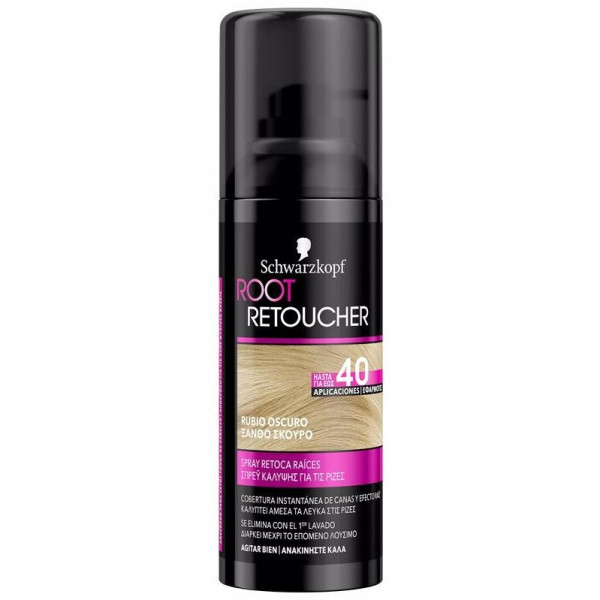 Schwarzkopf Spray Retoca Raíces 120 Rubio Oscuro 120Ml
