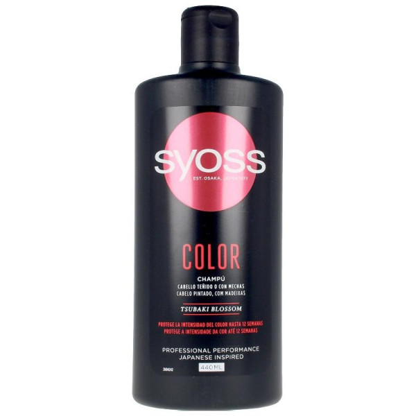 Syoss Shampoo Cabello Teñido Color Tech 440Ml