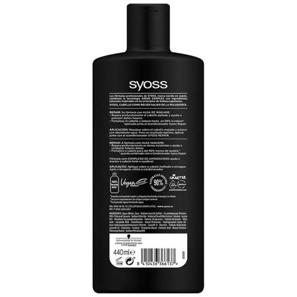 Syoss Salonplex Repair Champú 440Ml