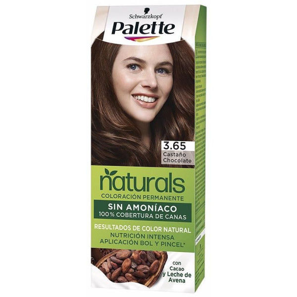Schwarzkopf Palette Natural N°3.65 Castaño Chocolate 1Ud