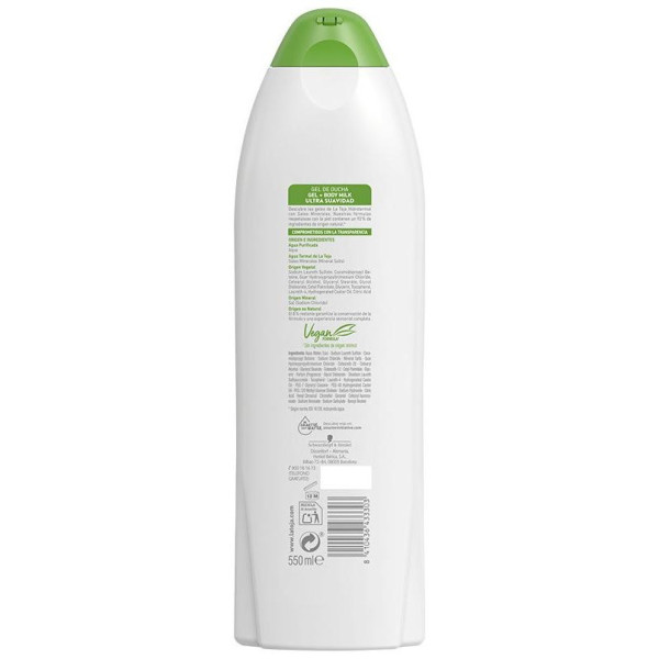 La Toja Gel + Body Milk Gel De Ducha Aguacate 550Ml