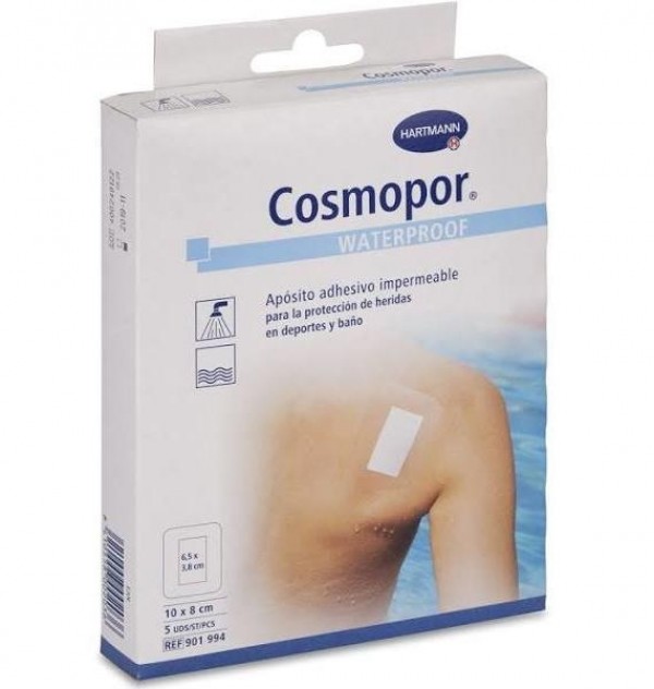 Cosmopor Waterproof - Aposito Adhesivo (5 Unidades 10 Cm X 8 Cm)