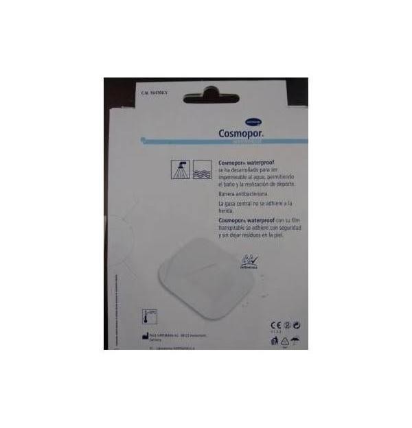 Cosmopor Waterproof - Aposito Adhesivo (5 Unidades 10 Cm X 8 Cm)