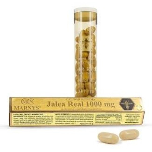 Marnys Jalea Real 1000Mg Con Lecitina 30Caps