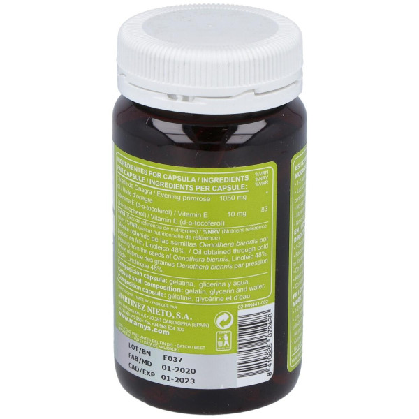 Marnys Mar-Vitoil Plus Aceite Onagra 1050Mg 60Caps