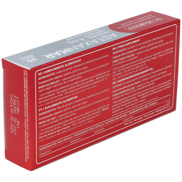 Marnys Astaxanmar 30Cáps