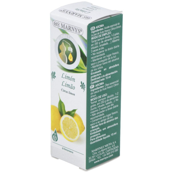 Marnys Aceite Esencial Alimentario De Limon Estuche 15Ml