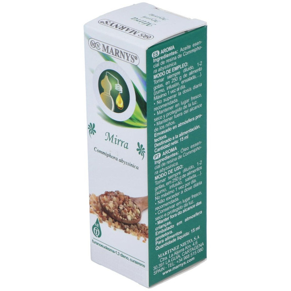 Marnys Aceite Esencial Alimentario De Mirra Estuche 15 Ml
