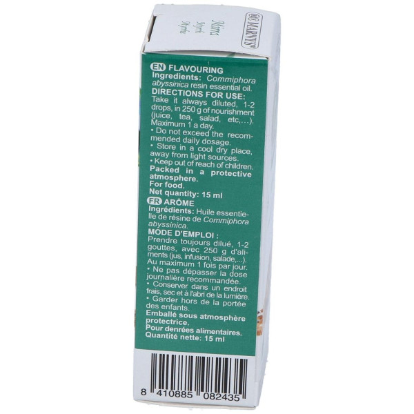 Marnys Aceite Esencial Alimentario De Mirra Estuche 15 Ml