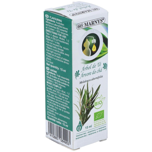 Marnys Aceite Esencial Alimentario De Arbol De Te Bio 15