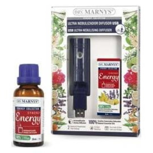 Marnys Pack Combo Usb Ultra Nebulizador + Synergy Energy