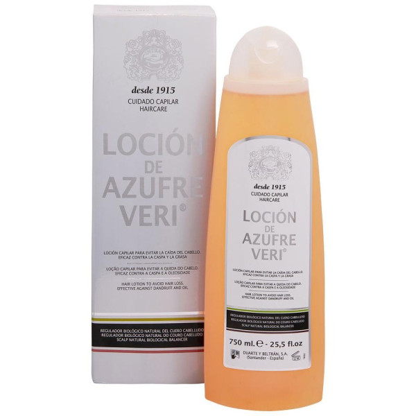 Intea Azufre Veri Locion Anti-Caída 750Ml
